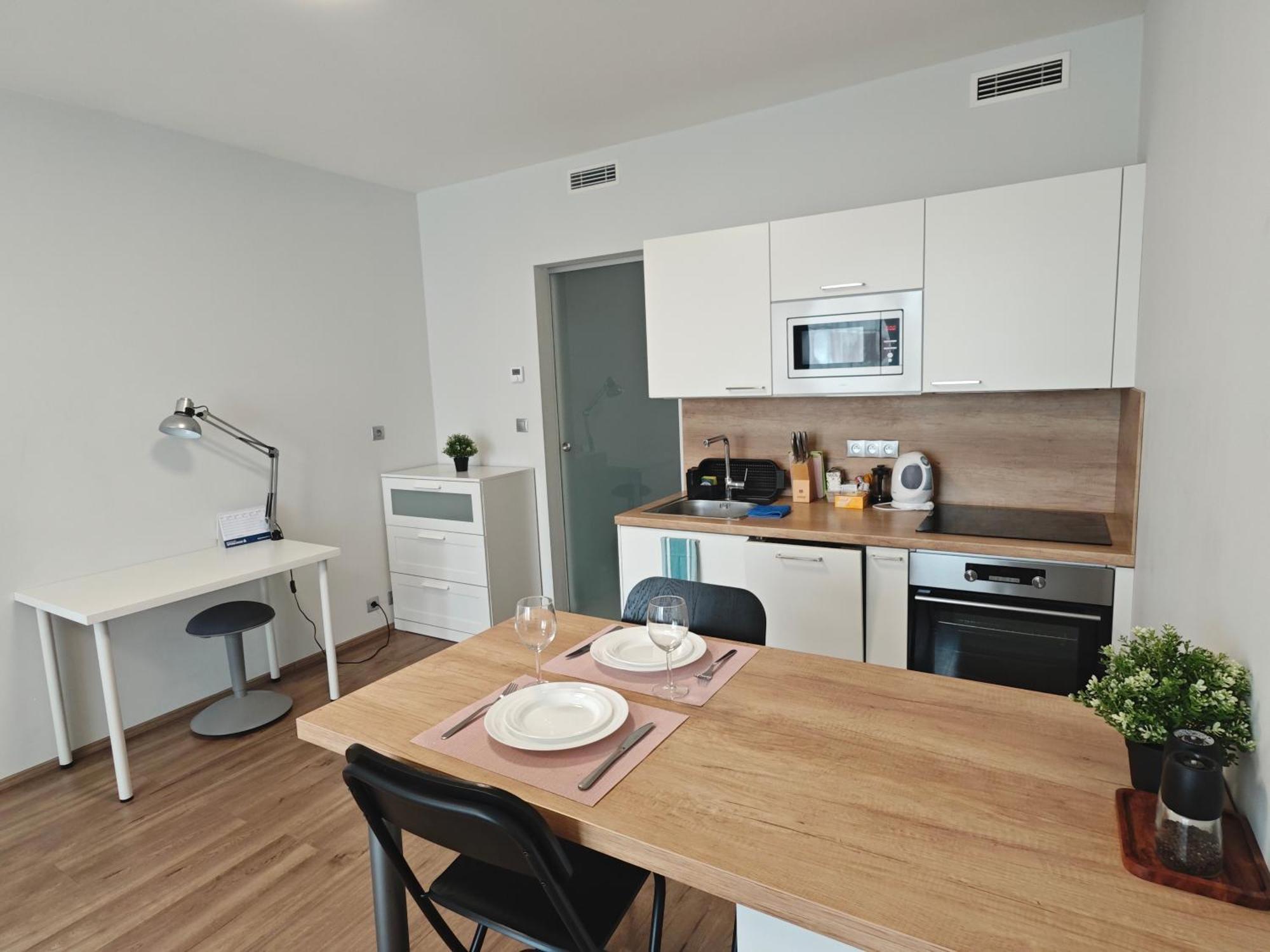Comfort Flat With Great Location براغ المظهر الخارجي الصورة